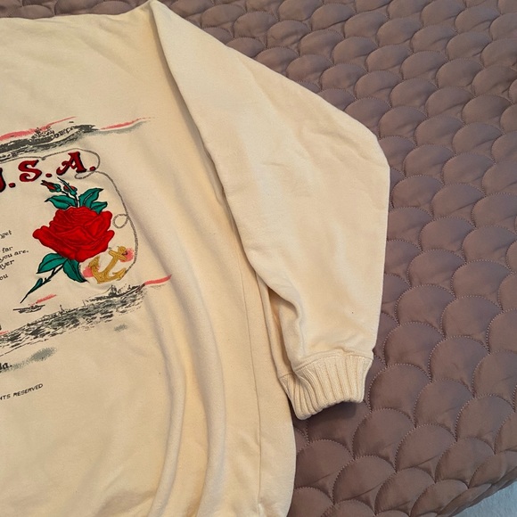 Authentic 1990 100% cotton sweat shirt - Picture 4 of 6